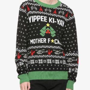 Die Hard Holiday Fair Isle Sweater 